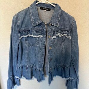 Sugar Lips Blue Denim Jacket